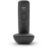Stacionarus telefonas Gigaset E290, Juodas