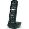 Gigaset Gigaset AS690HX fiksuotojo ryšio telefonas Analoginis/DECT telefonas Skambintojo vardas ir identifikavimas Juoda