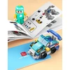 Gigo Bounn 7in1 KONSTRUKCINIAI BLAKAI STATYTI ROBOTAMS, STATYBINĖMS TRANSPORTO PRIEMONĖMS, 172 ELEMENTAI.
