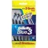 Blue3 Vienkartiniai skustuvai Gillette Mėlynas 3, 6 vnt.+ 2 vnt.