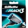 Skutimosi peiliukai Gillette Mach3 pakeitimai, 4 vienetai