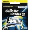 "Gillette Mach3" papildymas 8 vienetai