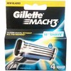 Gillette Mach 3 Rankinis HD 4 vnt skustuvas įdėklas