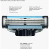 Gillette Mach 3 Rankinis HD 4 vnt skustuvas įdėklas