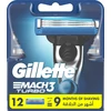 Gillette Mach3 Turbo įdėklai 12 vnt