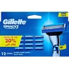 Gillette Mach3 Turbo įdėklai 12 vnt