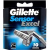 Gillette Sensor Excel skustuvo galvutės, 10 vnt.
