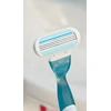 Gillette Venus - Lygūs skutimosi peiliukai moterims - Mėlyni/Balti - 8 vnt.