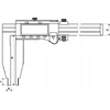 Gimex CALIPER 500 SKAITMENŲ 20 3V/ABS/DUOMENYS 100 VIENPUSĖ