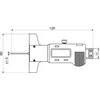 Gimex CF75E skaitmeninis gylio matuoklis 30/60 (166 pėdų)