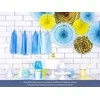 PartyDeco Gimtadienio žvakutė nr 7 auksinė blizganti 7cm