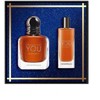 Set Emporio Armani: Stronger With You Intensely Eau De Parfum For Men, 100 ml + Stronger With You Intensely Eau De Parfum For Men, 15 ml