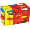Plastilinas Fila Giotto Bebe 4x100g geltonas, mėlynas, raudonas, baltas