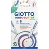 Fila Giotto Turbo blizgantys rašikliai 8vnt, blizgučiai ir pasteliniai 426300