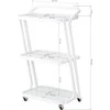 Activeshop Kosmetologinis vežimėlis Pro Ink 6701 Baltas