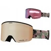 Giro Giro akiniai žieminiai GIRO AXIS Žalias MARBLE (veidrodinis spalvotas stiklas VIVID-Carl Zeiss VIVID PETROL 19-42% S2 + veidrodinis spalvotas stiklas VIVID-Carl Zeiss INFRARED 58% S1) (NAUJI 2024/2025)