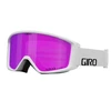 Giro Gogle žieminiai GIRO INDEX VIVID 2.0 (Super Large OTG) (Cylindryczne) Baltas WORDMARK (szyba VIVID Rožinis 00% S2)