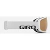 Giro Gogle žieminiai GIRO RINGO Baltas WORDMARK (Szyba lustrzana kolorowa VIVID-Carl Zeiss EMBER 19-42% S2) (NEW 2024/2025)