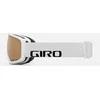Giro Gogle žieminiai GIRO RINGO Baltas WORDMARK (Szyba lustrzana kolorowa VIVID-Carl Zeiss EMBER 19-42% S2) (NEW 2024/2025)
