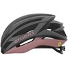 GIRO SYNTAX plento šalmas metalinės spalvos, anglies spalvos/dulkėtos rožinės spalvos, L dydis (59-63 cm) (NAUJIENA 2025 m.)