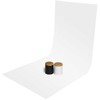 GlareOne PVC fonas 60x130cm – baltas