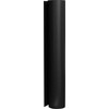 GlareOne PVC fonas 60x130 cm - juodas, veidrodinis
