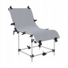 GlareOne PVC fonas 60x130 cm - pilkas