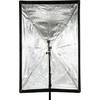 „GlareOne“ stačiakampis skėtis-softbox 80x120cm su difuzoriumi reporterių lempoms