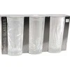 Glasmark 3 raštuotų stiklinių rinkinys, 380 ml
