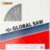 GLOBAL SAW Diskinis pjūklas aliuminio pjovimui 255 x 2,4/1,9 x 25,4 mm / 100z CERMET