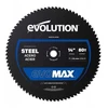 GLOBAL SAW Evoliucijos EVOMAX diskinis pjūklas plienui pjauti 355 mm Ø355 x 25,4 mm, 80 dantų CERMET