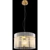 Globo Toys Pakabinamas šviestuvas GLOBO GORLEY, 1xE27, 60W, 230V, metalinis, aukso sp, ø40x150cm