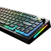 Klaviatūra Glorious Aura V3 Keycaps, ANSI išdėstymas US, PBT, Doubleshot – juodos spalvos
