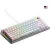 Glorious GMMK 3 Pro HE 75 % Custom žaidimų klaviatūra – Pre-Built, ANSI US išdėstymas, Fox HE Switches, sidabro spalvos
