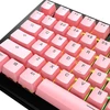 Klaviatūra Glorious GPBT Basics Keycaps, ANSI išdėstymas US, PBT, Dye-Sub – Potion Rožinė