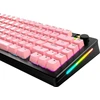 Klaviatūra Glorious GPBT Basics Keycaps, ANSI išdėstymas US, PBT, Dye-Sub – Potion Rožinė