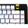 Klaviatūra Glorious GPBT Basics Keycaps, ANSI išdėstymas US, PBT, Dye-Sub – Classic Baltas