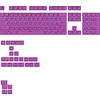 Klaviatūra Glorious GPBT Basics Keycaps, ANSI išdėstymas US, PBT, Dye-Sub – Epic Violetinė