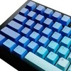 Klaviatūra Glorious GPBT Gradient Keycaps, ANSI išdėstymas US, PBT, Dye-Sub – Ocean