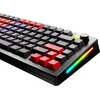 Klaviatūra Glorious GPBT Gradient Keycaps, ANSI išdėstymas US, PBT, Dye-Sub – Celestial Fire