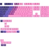 Klaviatūra Glorious GPBT Gradient Keycaps, ANSI išdėstymas US, PBT, Dye-Sub – Nebula