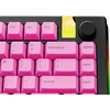 Klaviatūra Glorious GPBT Gradient Keycaps, ANSI išdėstymas US, PBT, Dye-Sub – Nebula