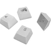 Klaviatūra Glorious GPBT su pašvietimu Keycaps, ANSI išdėstymas US, PBT, Dye-Sub – baltos spalvos