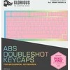 Klaviatūra Glorious GMMK ABS Doubleshot V2 USA Base Kit – rožinės spalvos