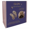 Glov „Lazy Luxe Duo“ silikoninių akių pleistrų ir atlasinės miego kepuraitės rinkinys