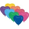 GMR Balloons mix spalvinga širdis - 29 cm - 50 vnt