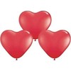GMR Baloniki raudona serca - 16 cm - 100 vnt. universalus