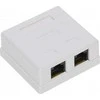 TST GNIAZDO KOŃCOWE RJ45-2G1/6 PODWÓJNE