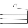 Okko Goclever PVC DIPPED PANT HANGER LS16BTF Juodas