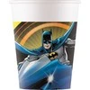 Globos Europe Bv 26 vnt. „Batman“ popierinių gėrimų puodelių po 200 ml, 8 vnt.